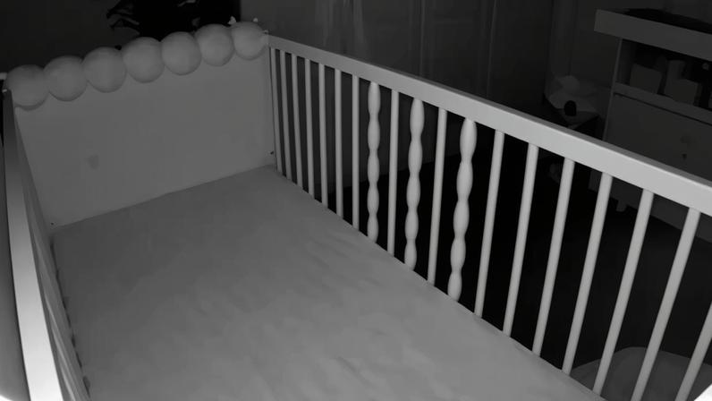 Berço vazio — Foto: Reprodução/TikTok