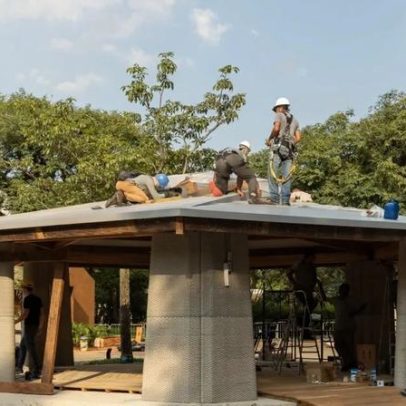 Bienal de Arquitetura Brasil apresenta casa impressa em 3D
