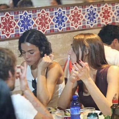 Bruna Marquezine almoça com Sasha e João Lucas no Rio