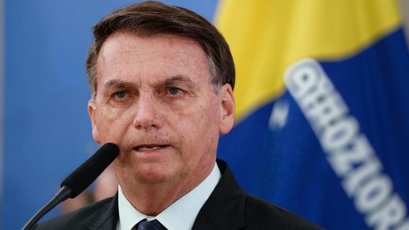 Na foto, o ex-presidente Jair Bolsonaro (PL)