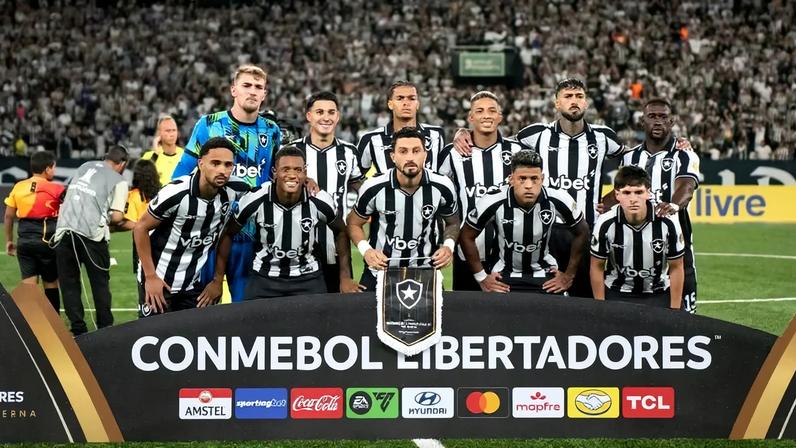 Partida de volta entre Botafogo e Barcelona-EQU pela fase preliminar da Libertadores no Nilton Santos (Foto: Delmiro dos Santos Junior/Gazeta Press)