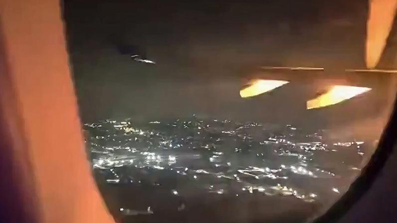 Vídeo mostra explosão na turbina de avião em Guarulhos