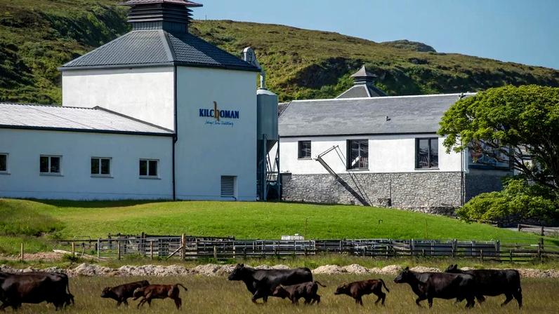 La distillerie Kilchoman située sur l’île d’Islay.