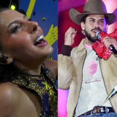 Zé Felipe aparece em show de Ana Castela no BBB 26 e Boiadeira fica desconcertada