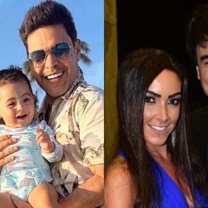 Zezé Di Camargo se emociona ao ver foto da filha com Graciele Lacerda e Igor