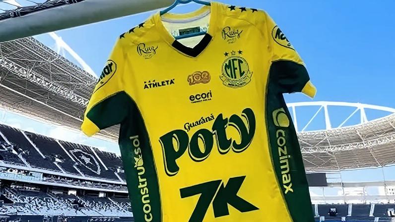 Camisa do Mirassol no Estádio Nilton Santos