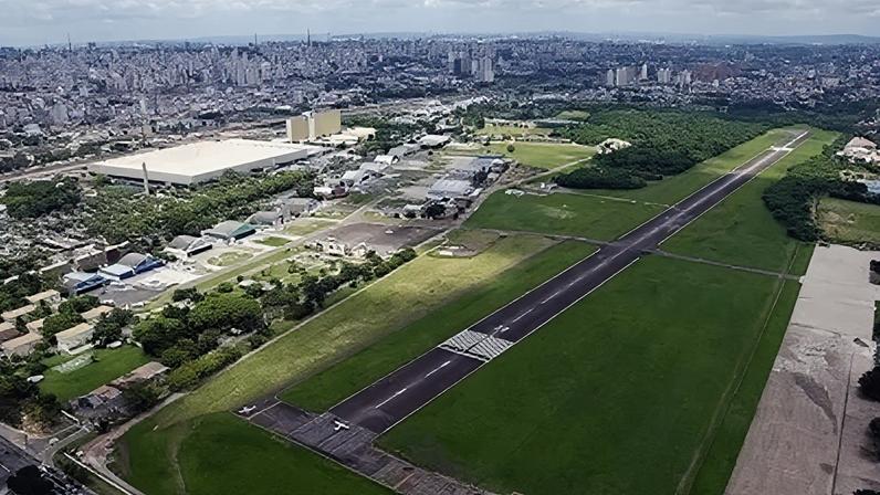 Aeroporto Campo de Marte, na zona norte de São Paulo