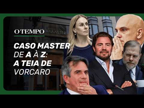 Videocast discute a teia do banqueiro Daniel Vorcaro, incluindo nomes do Judiciário, do Legislativo e do Banco Central