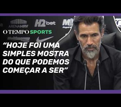 Domínguez elogia Atlético diante do São Paulo e pede paciência