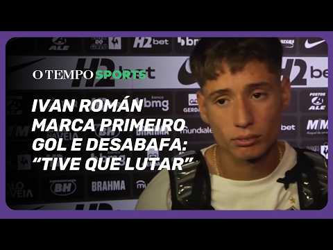 Ivan Román, Lyanco e Bernard falaram com os jornalistas após o duelo pelo Brasileirão