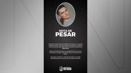 A prefeitura da cidade de Betânia do Piauí, município onde Hélio nasceu, divulgou uma nota lamentando a morte de Hélio