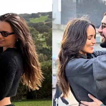 Rafa Kalimann encanta com fotos da filha e dança forró com Nattan em Portugal