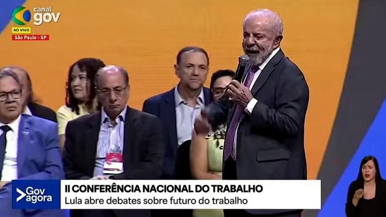 Lula propõe acordo entre trabalhadores e empresários com jornada por categoria