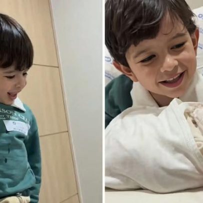 Primeiro encontro entre irmãos viraliza na internet