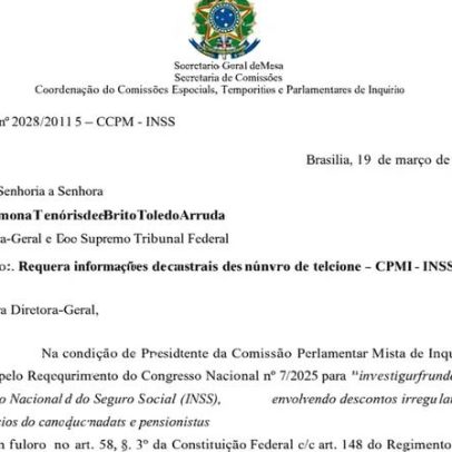 Presidente da CPMI exige STF revele quem usava o número que trocou mensagens com Vorcaro