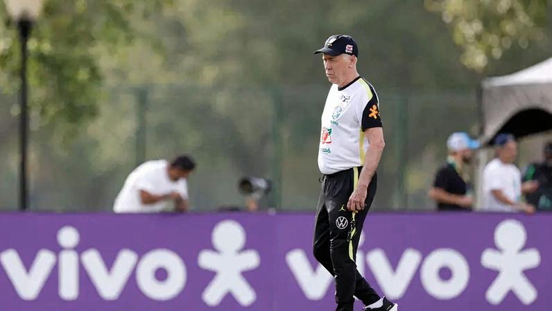 Carlo Ancelotti, técnico da Seleção (Foto: Rafael Ribeiro/CBF)