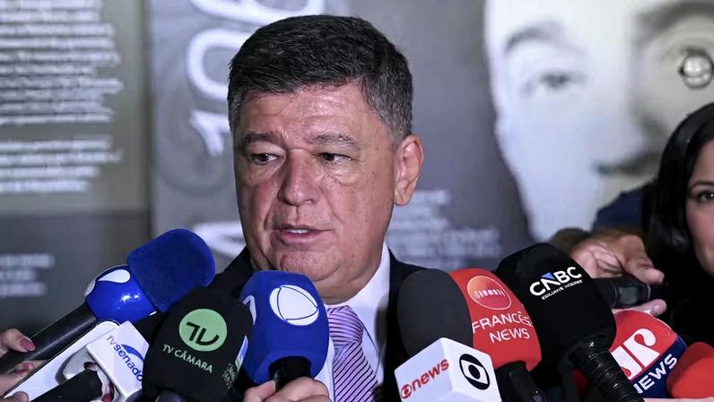 O presidente da CPMI do INSS, Carlos Viana (Podemos-MG). — Foto: Carlos Moura/Agência Senado