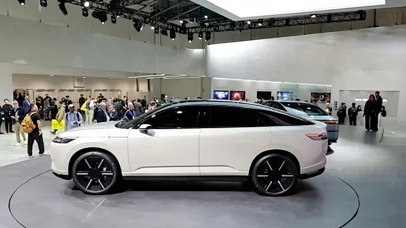 Carro elétrico Afeela da Sony-Honda em exposição na CES 2026