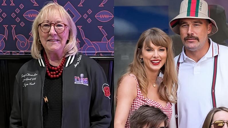 Mãe de Travis Kelce dribla pergunta sobre casamento do filho com Taylor Swift