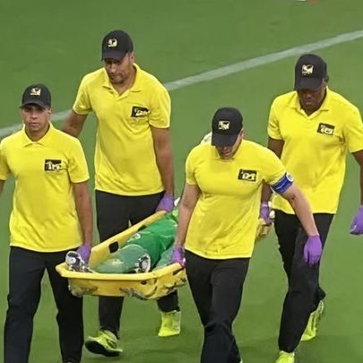 Cássio sai chorando e é substituído no Flamengo x Cruzeiro