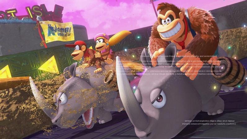 Nintendo revela segredos da destruição satisfatória em Donkey Kong Bananaza