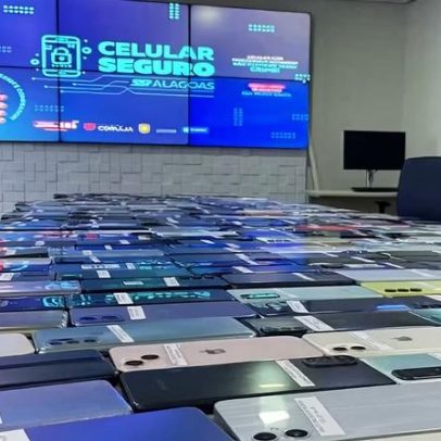 Mil celulares roubados desde 2022 receberão mensagem para entrega em delegacia