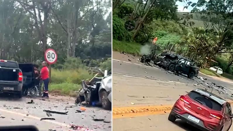 Uma das vítimas foi atendida no local e levada ao Hospital João XXIII, em BH