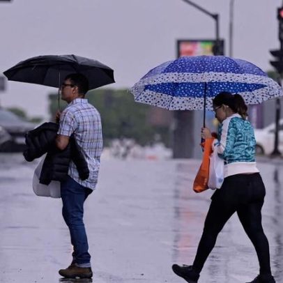 Chuva forte atinge Belo Horizonte e Contagem na noite desta terça-feira