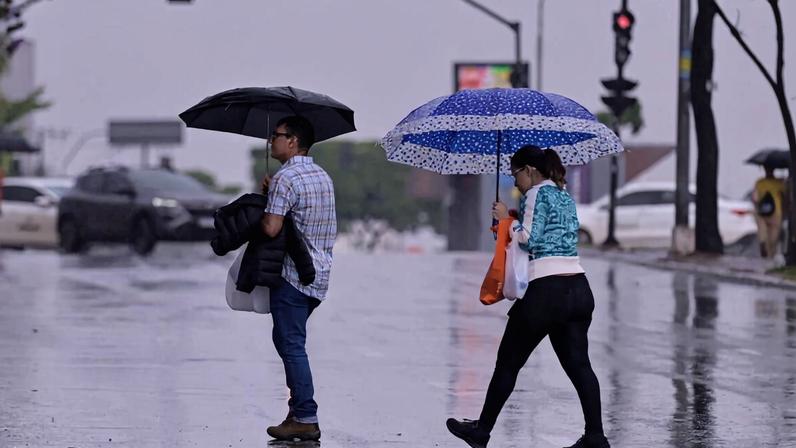 Chuva atinge quase todas as regiões de Belo Horizonte