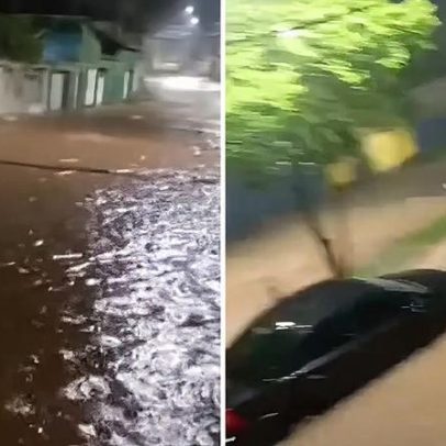 Temporal súbito provoca mais de 30 alagamentos e colapsos em MG