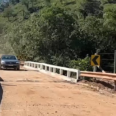 DER libera ponte em rodovia de MG interditada desde dezembro de 2025