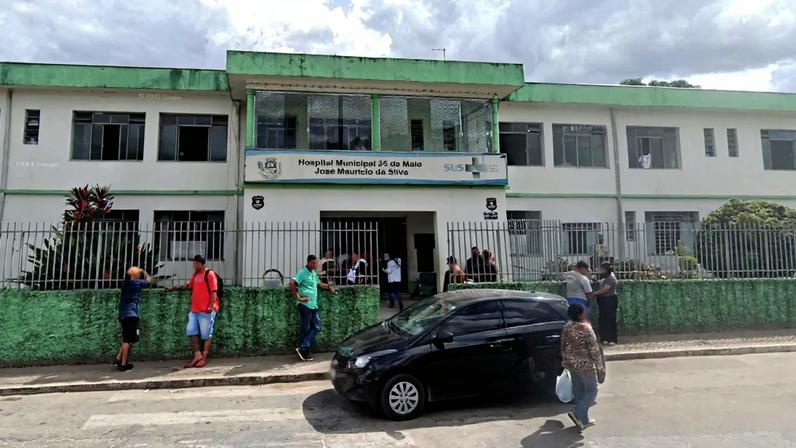 Criança foi encaminhada pelo Samu ao Hospital Municipal 25 de Maio, no centro de Esmeraldas