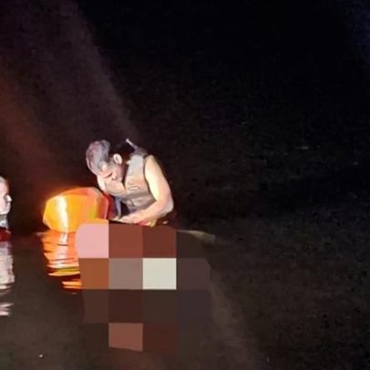 Idoso morre ao se afogar após descer de embarcação no Rio Paranaíba, MG