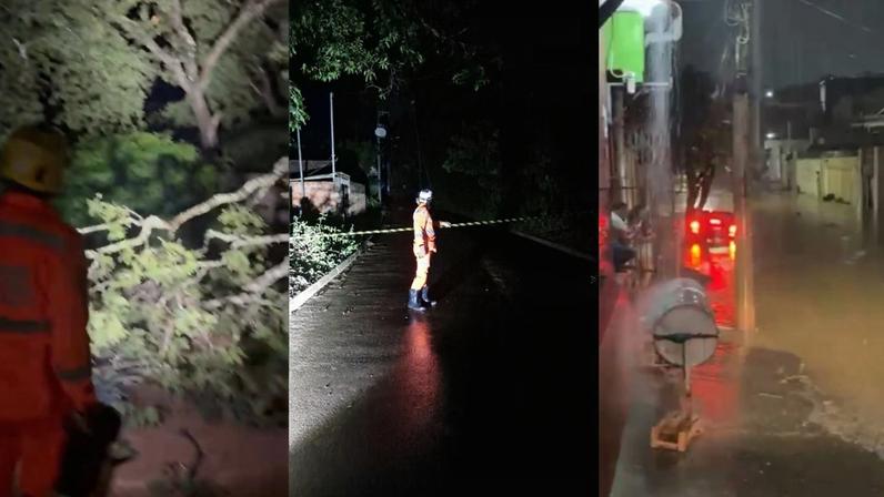 Corpo de Bombeiros atendeu a diversas ocorrências