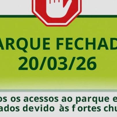 Fortes chuvas fecham o Parque Nacional da Serra do Cipó nesta sexta-feira