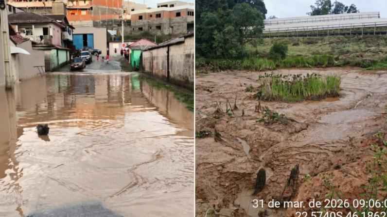 Senador Amaral tem rastros de destruição após rompimento de barragem