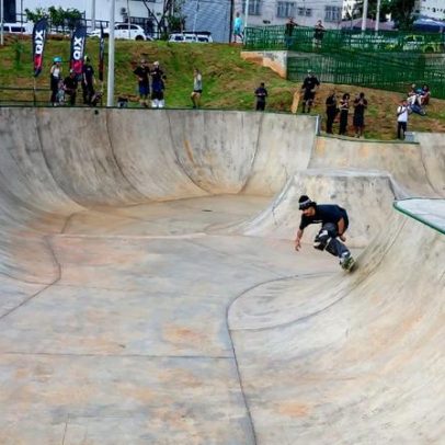 Parque de Contagem reabre com nova pista de skate após investimento de R$12 milhões