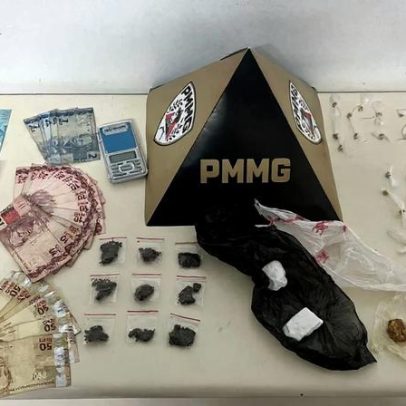 Homem é preso e adolescente apreendido por tráfico de drogas em MG