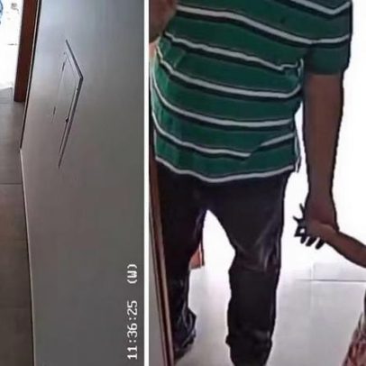Pai descobre tarde que o que estava na mão da filha era sujeira; cena diverte