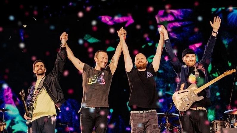 Coldplay tocou na festa de Vorcaro