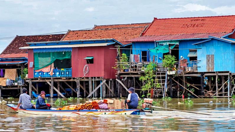 Lake Tonle Sap, Cambodia.