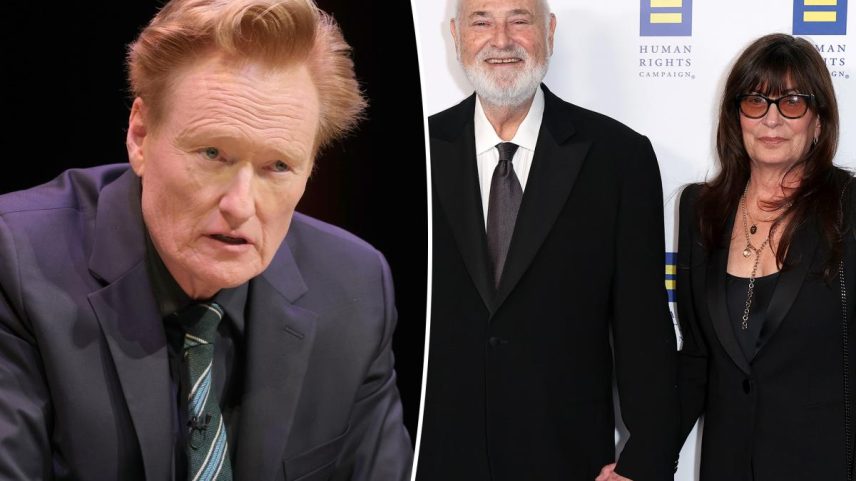 Conan O’Brien (pictured above in August 2024) opened up about his Christmas party Rob Reiner and Michele Reiner attended just ahead of their brutal murders.