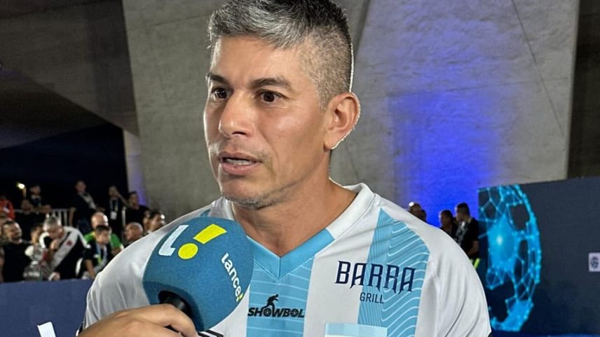 Conca, ex-Fluminense, em entrevista ao Lance! (Foto: Lucas Bayer/Lance!)