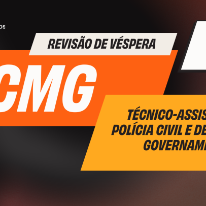 Concurso PC MG Administrativo revisão disponível para a prova