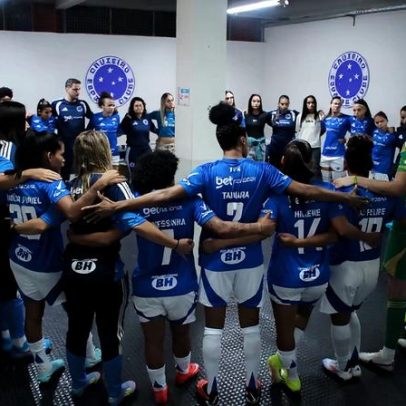 Cruzeiro encara o Flamengo pelo Brasileirão Feminino em busca da liderança