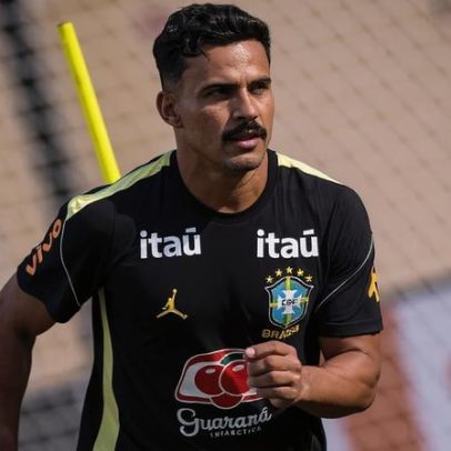 Kaiki, do Cruzeiro, estreia pela seleção brasileira principal