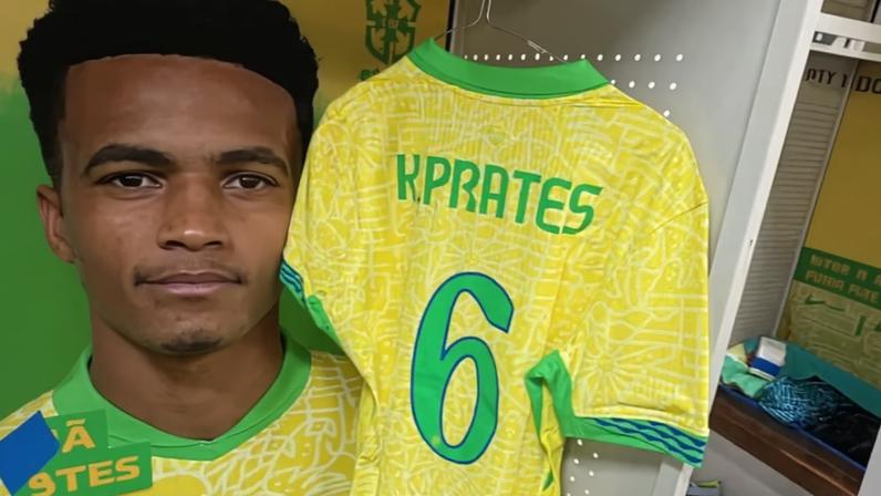 Kauã Prates, titular da sub-20, pode ser preservado no segundo amistoso