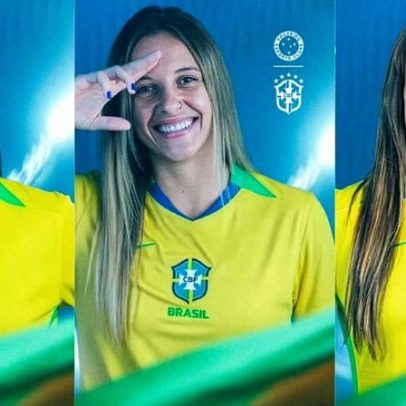 Jogadoras do Cruzeiro feminino são convocadas para a seleção brasileira