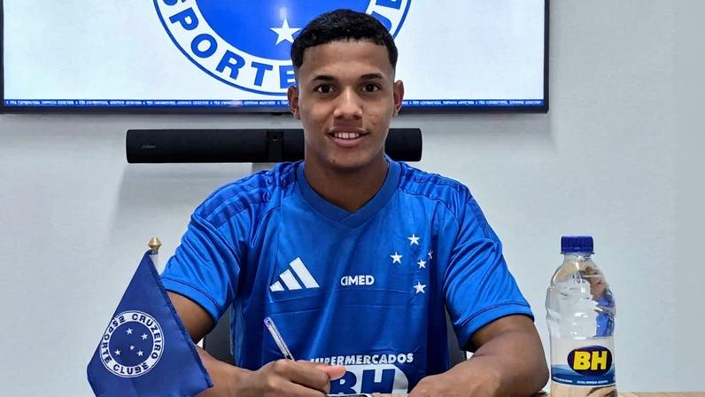 Pedro Afonso é o novo reforço do time sub-20 do Cruzeiro