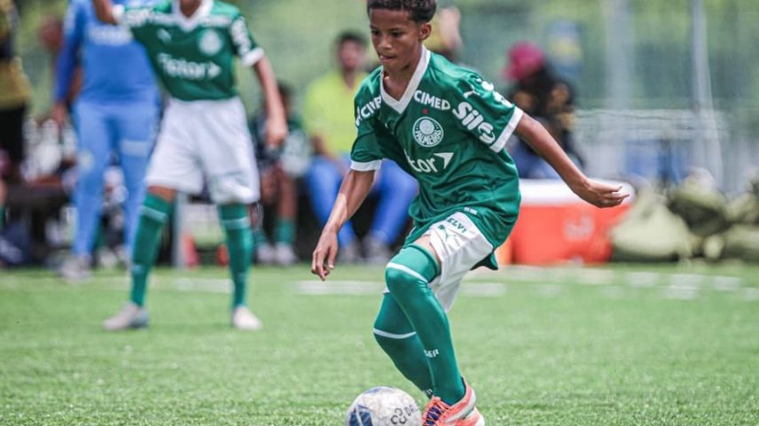 PH Neto, destaque do time Sub-12 do Palmeiras (Foto: Divulgação/Palmeiras)
